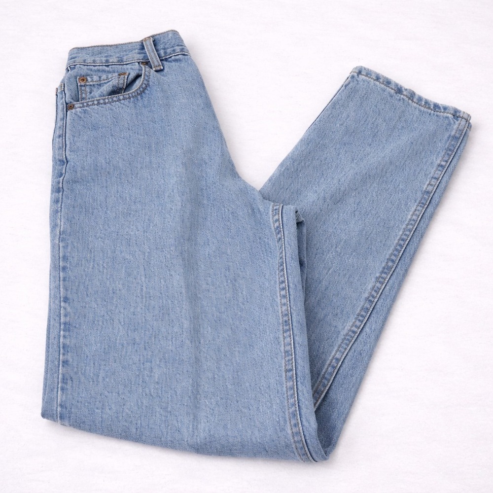 Levi's 550 Womens Jeans Size 10 Light Wash Relaxed Fit Tapered USA Made